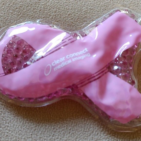 New Breast Cancer Awareness 4 Piece Gift Bag: Emery Board, Lotion, Gel Pack, Bag - Picture 8 of 11